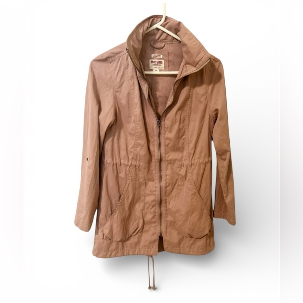 Mossimo Supply Co. Women's Utility Jacket in Dusty Rose Size Small NWOT